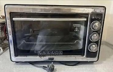 corek sobası: King markalı elektrik mini soba - Avtomatik idarəetmə üçün 3 fırlanma — 1