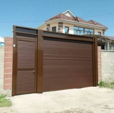 Откатные ворота: Автоматический ворота Заманбап дарбазалар Секционные ворота Откатные — 13
