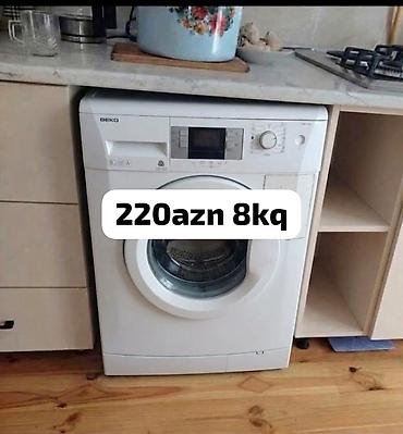 kond: Beko önyükləməli paltaryuyan maşın - Yük tutumu: 8 kq (şəkildə qeyd — 1