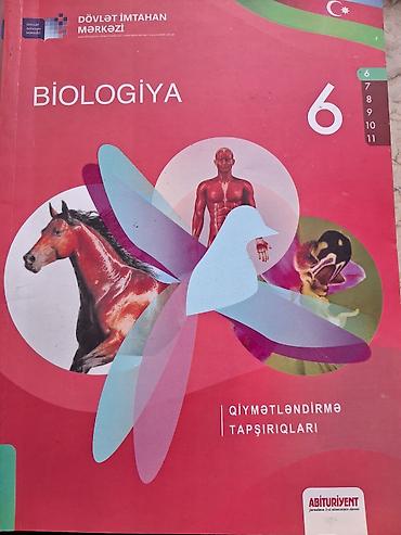 mekteb çanta: Biologiya 6-cı sinif, 2021 il — 1