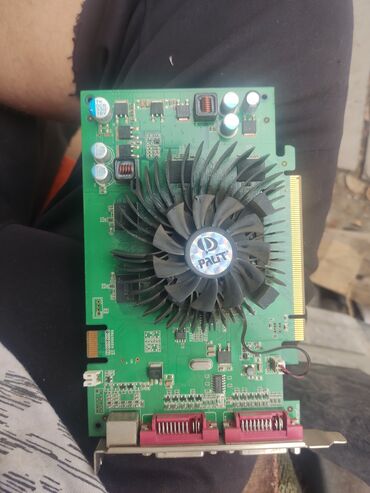 купить бу телевизор в бишкеке: Видео карта, Колдонулган, Palit, GeForce GT, 2 ГБга чейин, ПК үчүн