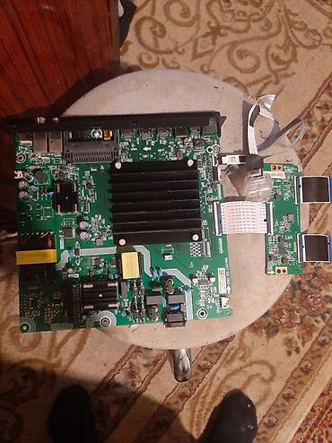 Материнские платы для ПК: Televizor ana platası və port paneli komplekti - Şəkillərdəki tam — 1