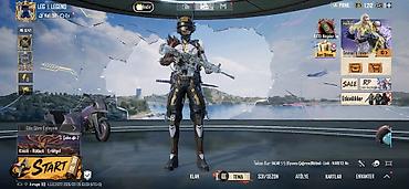 PUBG Mobile hesabı – yüksək səviyyəli kosmetik kolleksiya və nadir