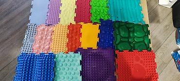 oyuncaq usaq: Uşaq üçün modullu massaj-matlar (puzzle tipli) - Bir-birinə keçmə — 1