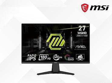 Monitorlar: MSİ MAG 275QF Ekran: 27″ Panel Tipi: Rapid IPS Aspekt Nisbəti: 16:9 — 2