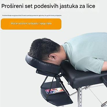 Medicinski nameštaj: Predstavljamo terapeutski krevet za masažu sa okvirom od nerđajućeg — 8