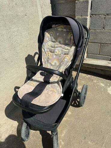 Коляски: Коляска, цвет - Черный, Б/у — 4