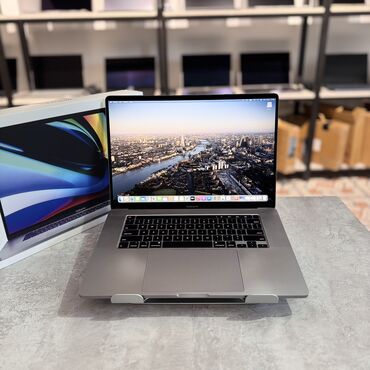 купить в рассрочку ноутбук: Ноутбук, Apple, 16 ГБ ОЗУ, Intel Core i9, 16 ", Б/у, Для работы, учебы, память NVMe SSD