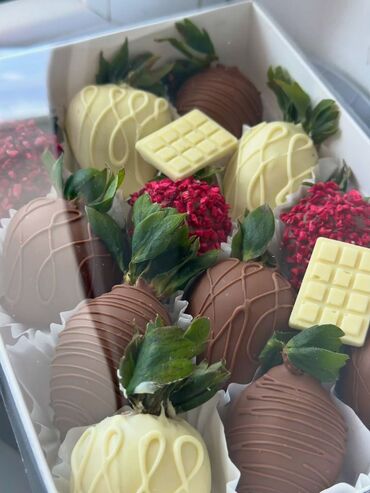 Готовые блюда, кулинария: Дубайский Шоколад, клубника в шоколаде Невероятно вкусный.В — 24