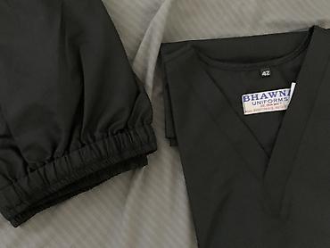 Медициналык кийим: Медицинский комплект униформы UNIFORMS, черный цвет. Доступны и — 3