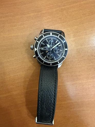 əsgər saatı: İşlənmiş, Qol saatı, Breitling, rəng - Qara — 3