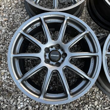 Диски: Диски R 17 Subaru, Комплект, отверстий - 5, Б/у — 4