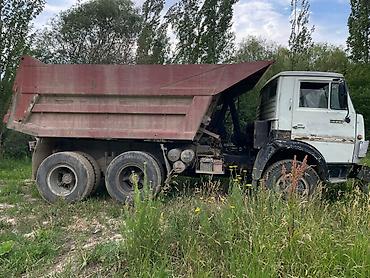 коробка мотор: Самосвал КамАЗ 6x4 - Конфигурация: трехосный, формула 6x4 - Кузов — 1