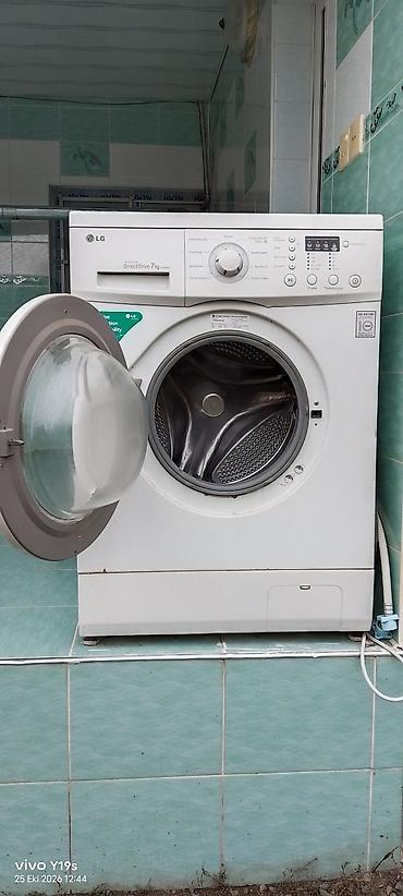 Paltaryuyan maşın LG, 7 kq, İşlənmiş, Avtomat, Qurutmasız, Kredit yoxdur, Ünvandan götürmə