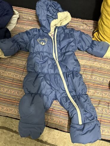 одежды для новорожденных: Комплект, түсү - Көк, Колдонулган