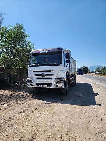 Мини-думпер: Самосвал HOWO (Sinotruk) 6x4 - Модель: HOWO, кабина с высокой крышей — 20