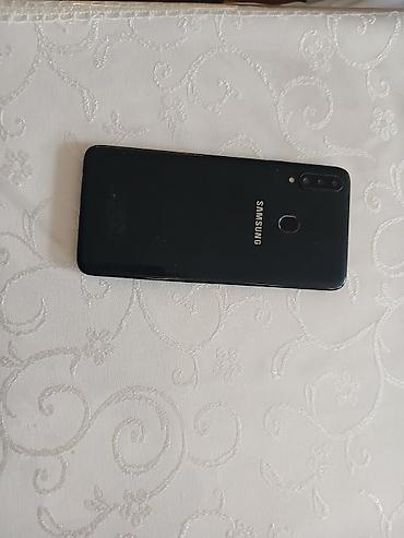iphone ekran səkili: Samsung Galaxy A20s, rəng - Qara, Barmaq izi — 4