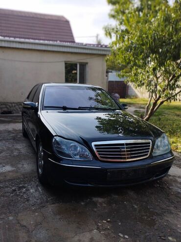 Mercedes-Benz: Mercedes-Benz S-Class: 2002 г., 4.3 л, Автомат, Бензин, Седан
