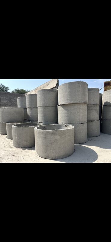 Железобетонные (ЖБИ) кольца для септика: Железобетонное (ЖБИ) кольцо для септика Размер: 150 x 90 x 8 см, Платная установка, В розницу — 8