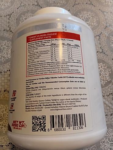 Protein: Protein Çəki: 2001 - 2500 g, Yeni — 2