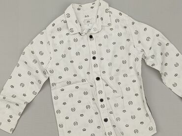 sukienki długie letnie boho: Shirt 5-6 years, condition - Very good, pattern - Print, color - White