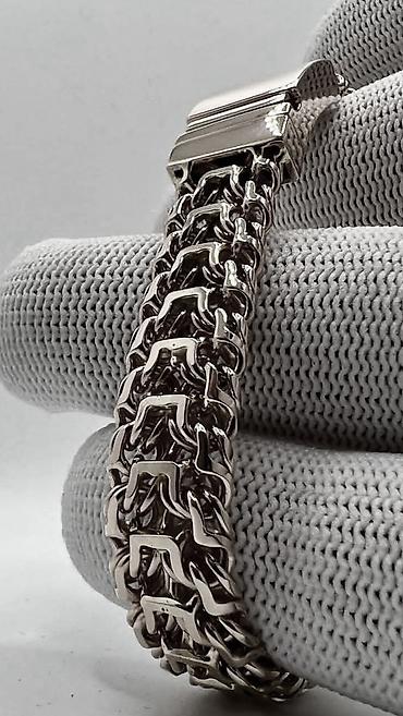 Серебряные цепочки: Цепочка, Проба 960, Мужские, Новый — 6