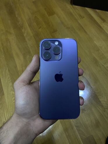 rayon qeydiyyatina kredit telefon: IPhone 14 Pro, 128 GB, Deep Purple, Zəmanət, Barmaq izi, Simsiz şarj