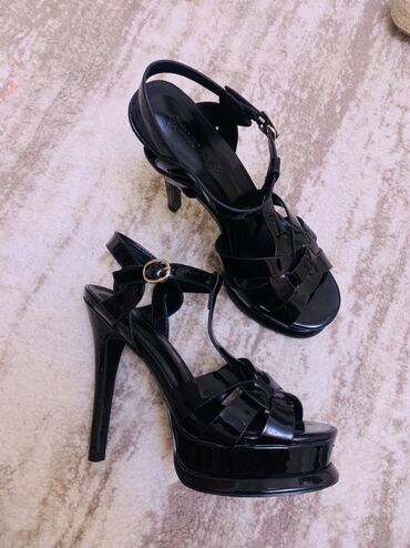 Tuflilər: Tuflilər, YSL, Ölçü: 39, rəng - Qara, Yeni