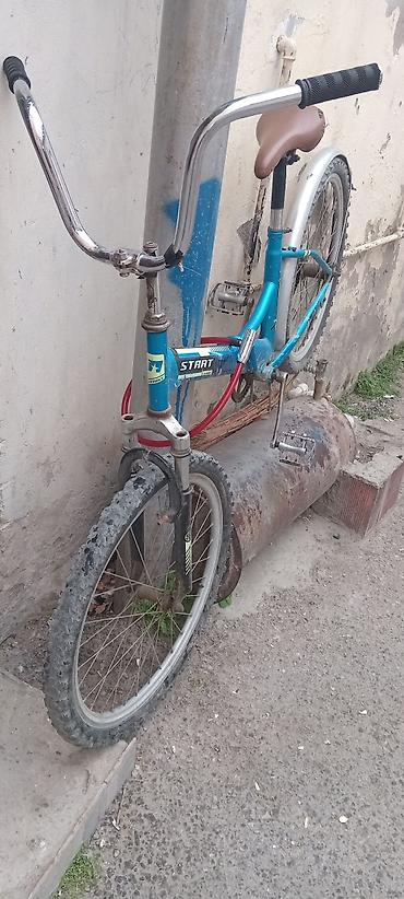 Velosipedlər: Uşaq velosipedi – “START” model - Rəng: mavi-gümüş çalarları, qəhvəyi — 2