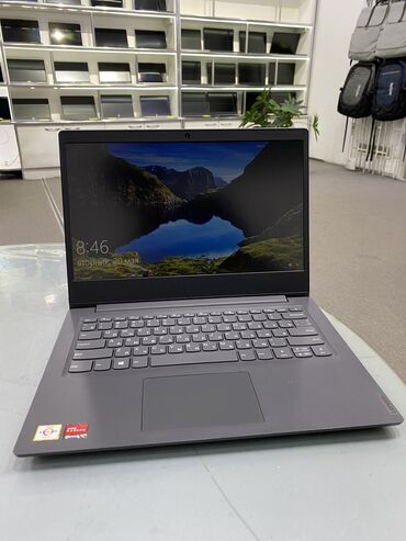 Ноутбуки: Ультрабук, Lenovo, 8 ГБ ОЗУ, AMD Athlon, 14.3 ", Б/у, Для несложных задач, память SSD