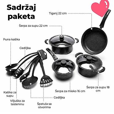 hana ormar forma ideale: 08. Set šerpi 13 delova – elegancija, funkcionalnost i kvalitet u — 2