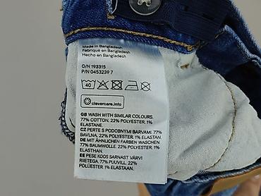 dresy relab: Spodnie jeansowe, H&M, 6-9 miesięcy, stan - Idealny — 5