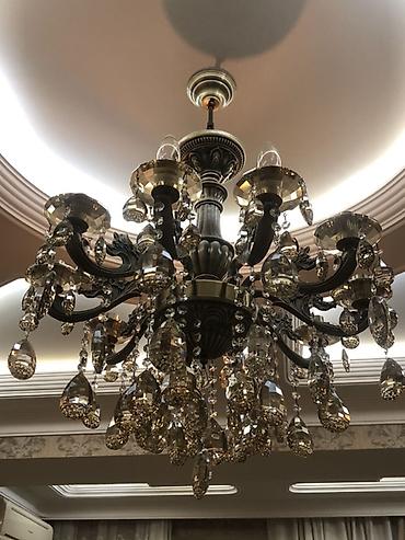Çılçıraq, 10 və daha çox lampa, Metal