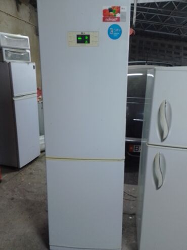 Холодильник LG, Б/у, Двухкамерный, No frost, 60 * 190 * 60