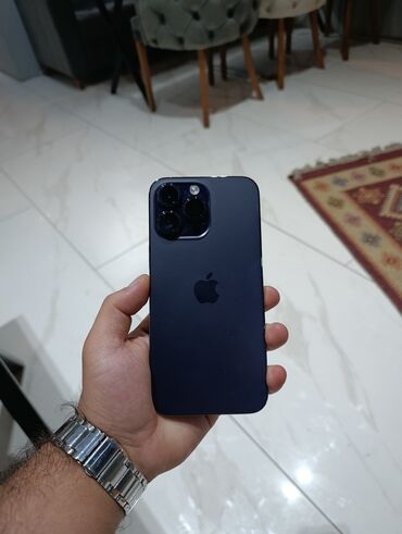 ayfon 2 ci əl: IPhone 14 Pro Max, 128 GB, Deep Purple, Face ID