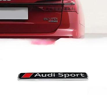Auto delovi, gume i tjuning: Audi Sport samolepljiv znak - metalni. Samolepljiv metalni znak. ✨ — 3