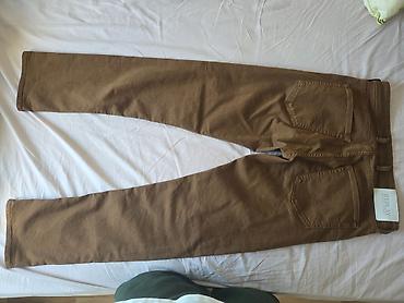 boss prsluci: Replay muške pantalone u braon boji, klasičnog jeans/chino kroja — 3