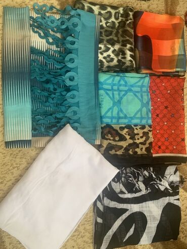 Baş geyimləri: Qadın şərfləri və yaylıqlar dəsti Hicablılarda istifadə edə bilər — 1