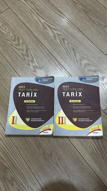 CD, DVD disklər və kassetlər: Tarix Test Toplusu Tam İdial Vəzyətdədir Ünvan: Bakıxanov Aygün Moll