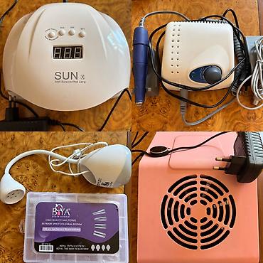 gt 2 pro: Manikür və gel lak üçün peşəkar avadanlıq dəsti Tərkib: - SUN X 54W — 4