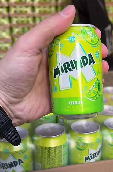 пищевой краситель: Газированный напиток Mirinda Citrus в алюминиевой банке. Не Дубай!!! — 1