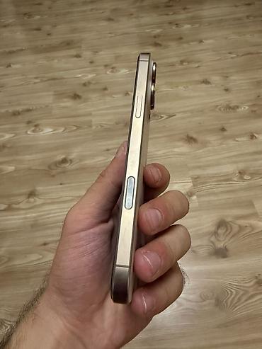 iphone 6 's: IPhone 16 Pro Max, Qızılı — 2