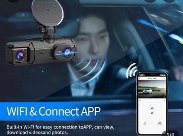 монитор для авто: Видеорегистратор двухканальный с Wi‑Fi и приложением Ключевые