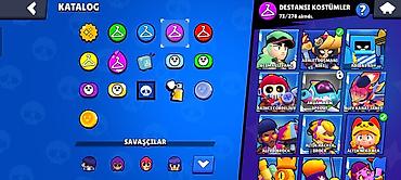 Butslar: Brawl Stars oyunu üçün inkişaf etmiş oyun hesabı - Kupa sayı: 57,198 — 8