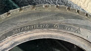 Шины и диски: Продаю Резину 205/50R16❄️M+S в хорошем состоянии одна штука цена — 2