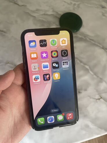 Apple iPhone: IPhone 11 Pro, Б/у, 256 ГБ, Белый, Чехол, 100 %