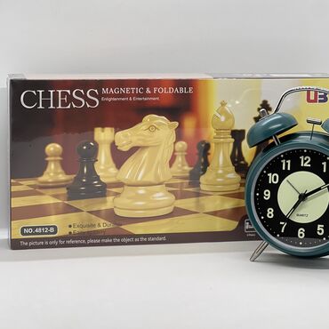 Шахматы: Шахматы магнитные. Магнитный классический шахматный набор среднего — 12