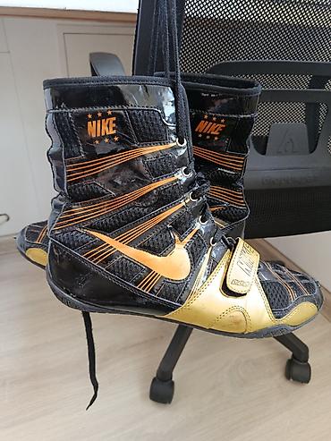 футы кикбокс: Боксерские ботинки Nike (высокие)43 размер - Тип: профессиональные — 1