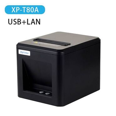 сканеры документ сканер: Чековый принтер Xprinter T80 USB+LAN. Термопринтер для печати чеков