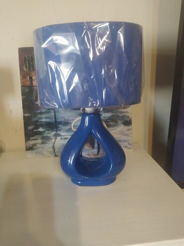 sto za masazu: Table lamp, color - Blue, New